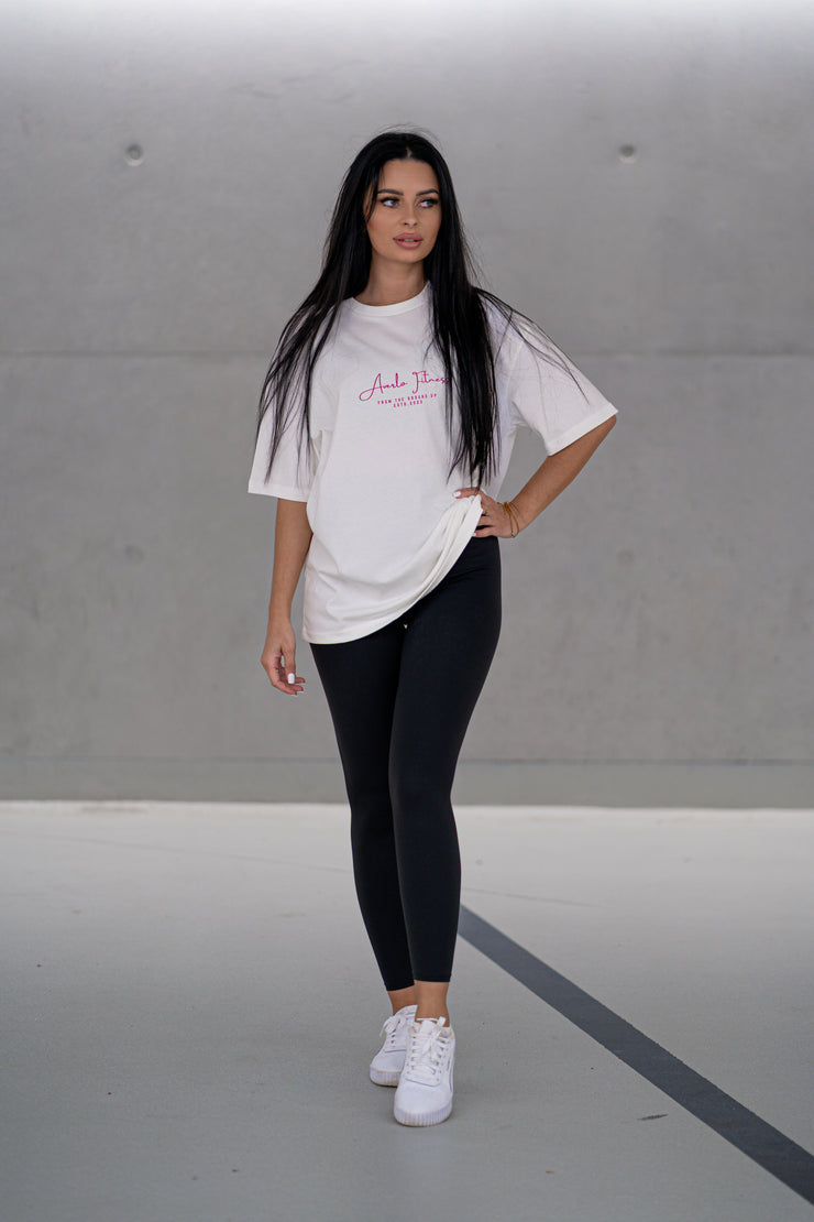 White Embassies Oversized Shirt