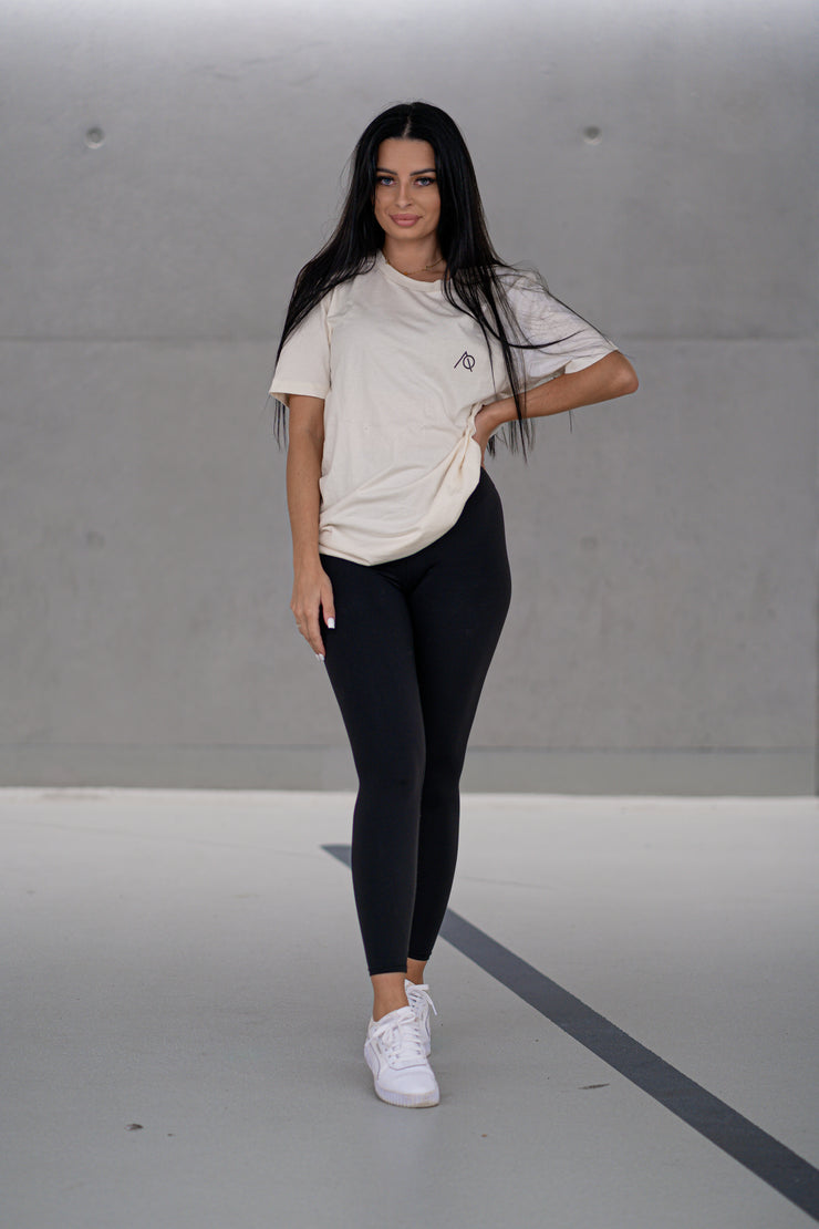Beige Lady Fitness Classic T-Shirt