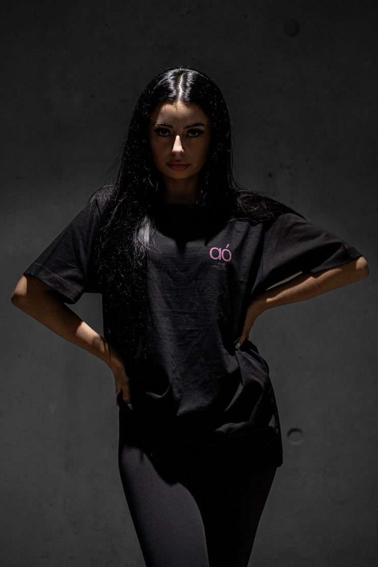 Black Agility Oversized Shirt