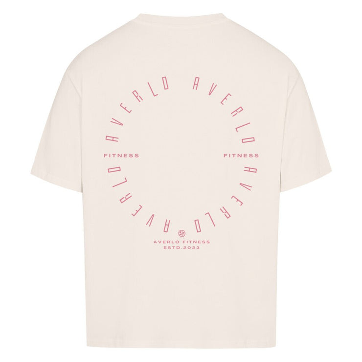 Averlo Fitness Oversized Shirt long Circle rose - Averlo