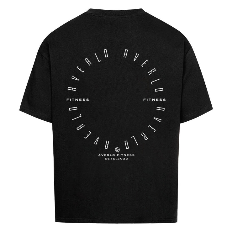 Averlo Fitness Oversized Shirt Long Circle wihte - Averlo