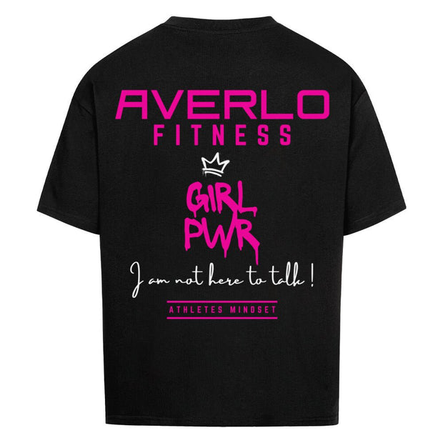Averlo Fitness Oversized Shirt Long GirlPwr pink - Averlo