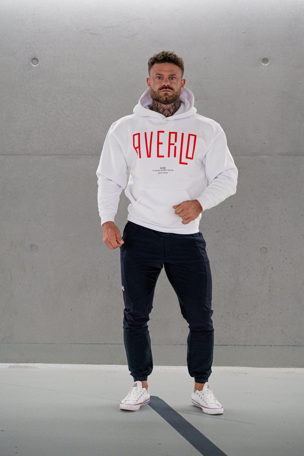 Averlo Slouch Oversized Hoodie Curve Red - Averlo