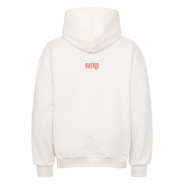 Averlo Slouch Oversized Hoodie Curve Red - Averlo