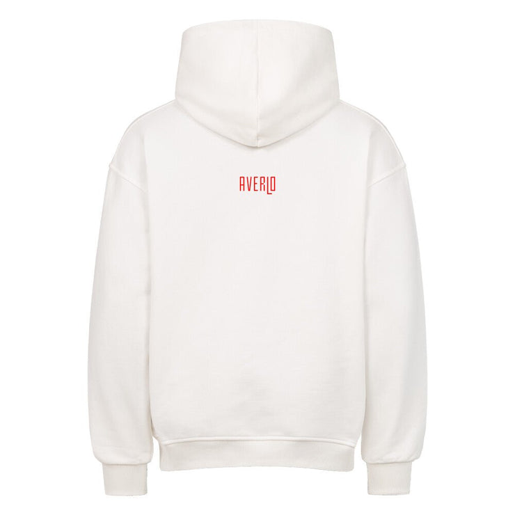 Averlo Slouch Oversized Hoodie Curve Red - Averlo