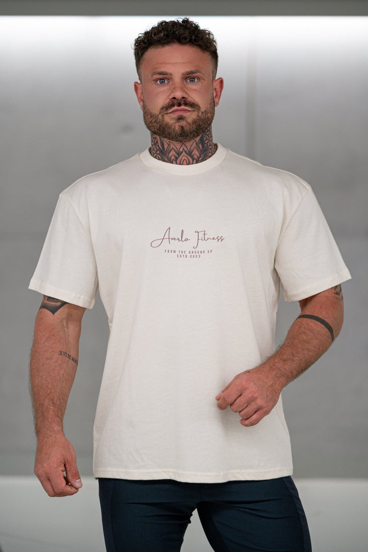 Beige Embassies Oversized Shirt - Averlo