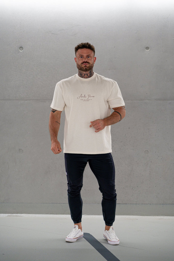 Beige Embassies Oversized Shirt - Averlo