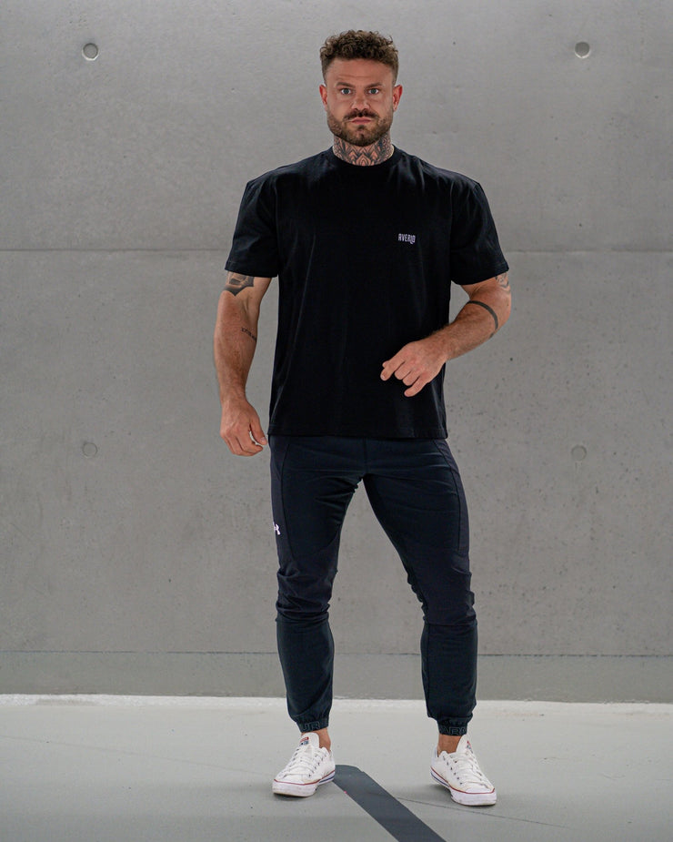 Black Super Z Oversized T - Shirt "Anime Pumpcover" - Averlo