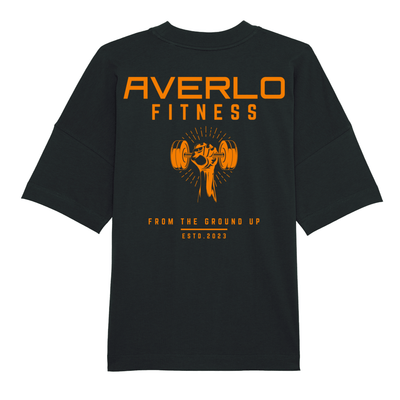 Black Titan Pump Cover orange Dumbbell - Averlo