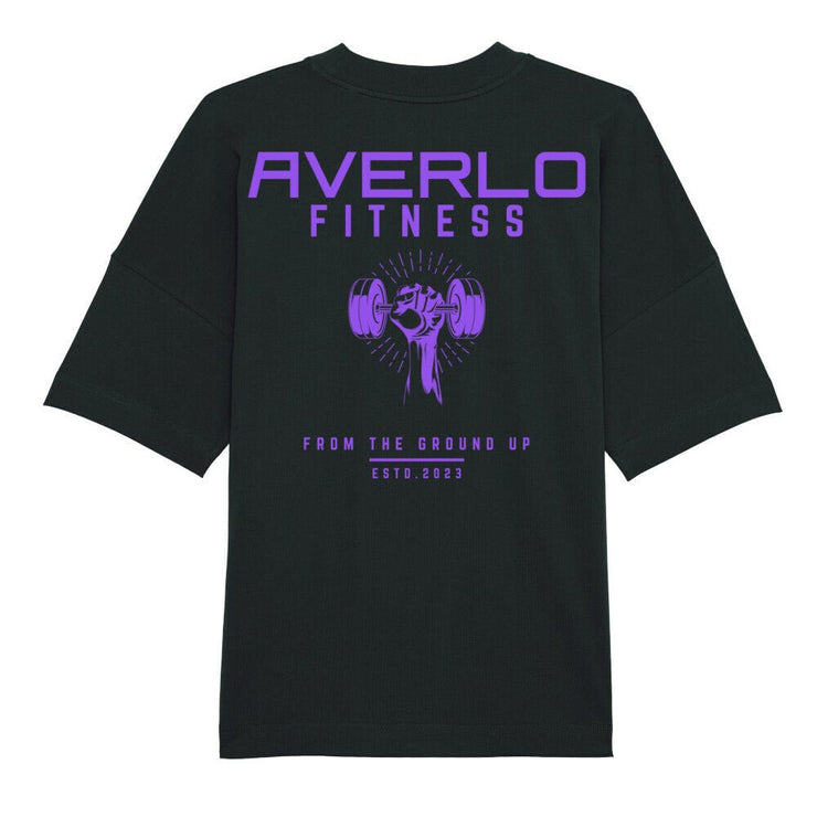Black Titan Pump Cover Purple Dumbbell - Averlo