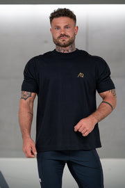 Three Yellow Black Oversized Shirt "Pump Cover" - Averlo