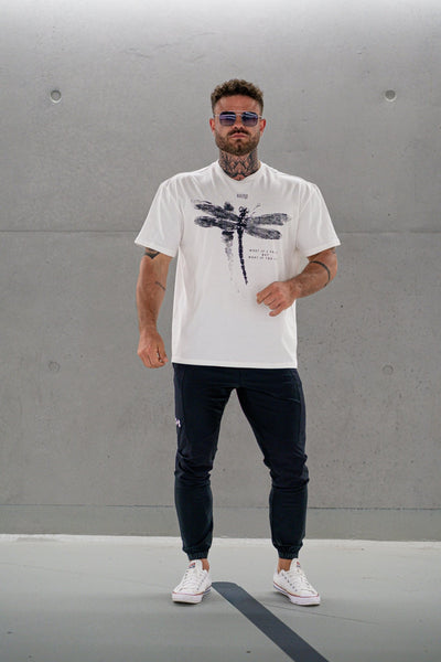 White Fly Oversized Shirt - Averlo