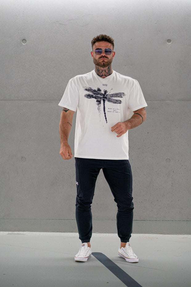 White Fly Oversized Shirt - Averlo