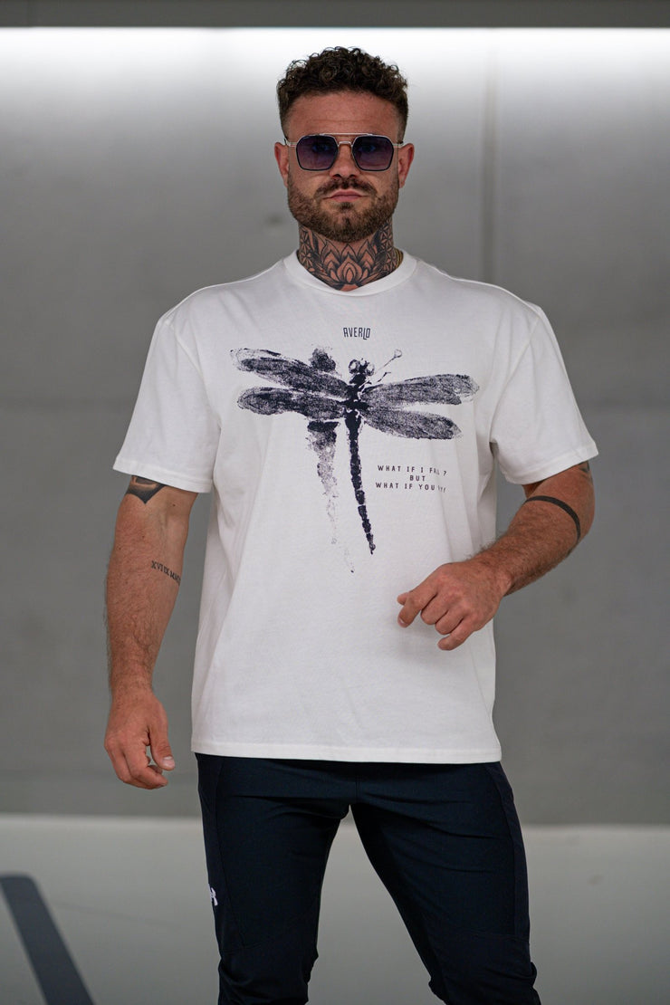 White Fly Oversized Shirt - Averlo