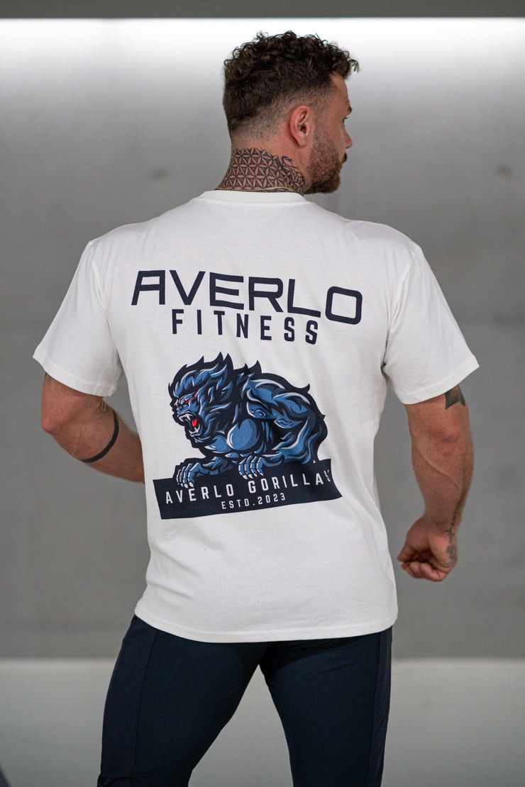 White Gaint Gorillas´Oversized Shirt - Averlo
