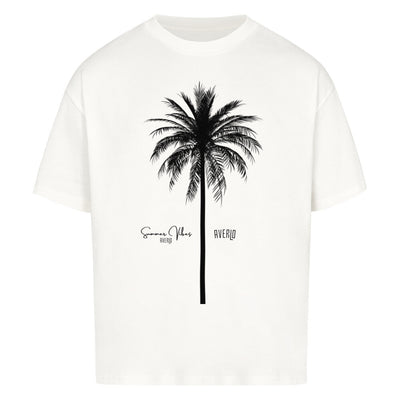 White Palm Oversized Shirt - Averlo