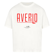 White Red Straight Oversized Shirt - Averlo