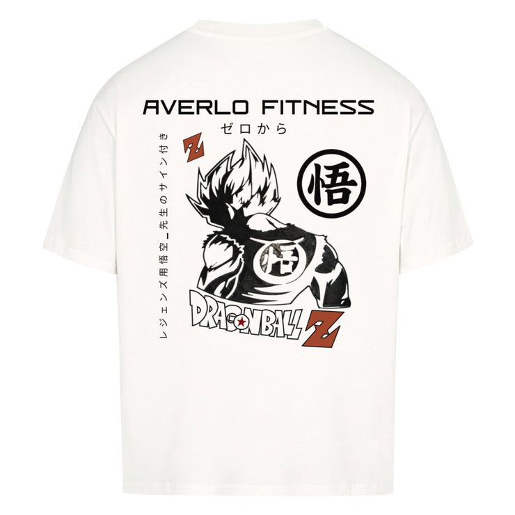 White Super Z Oversized Shirt - Averlo Anime Pump Cover, nicht von Gymshark